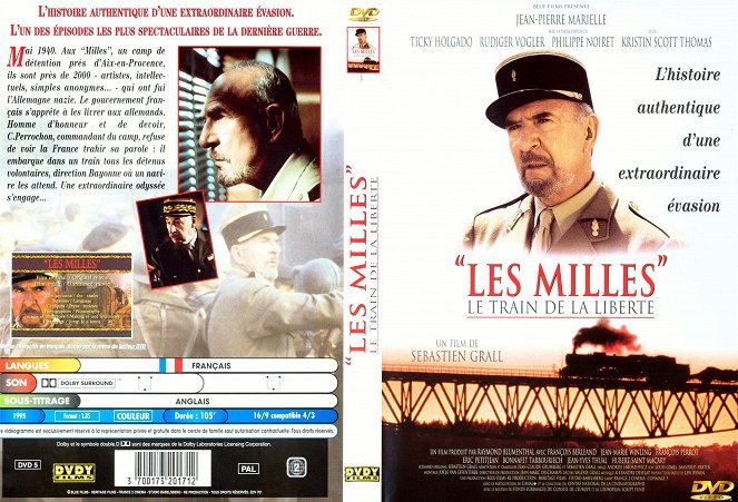 Les Milles - Le train de la liberté - Okładki