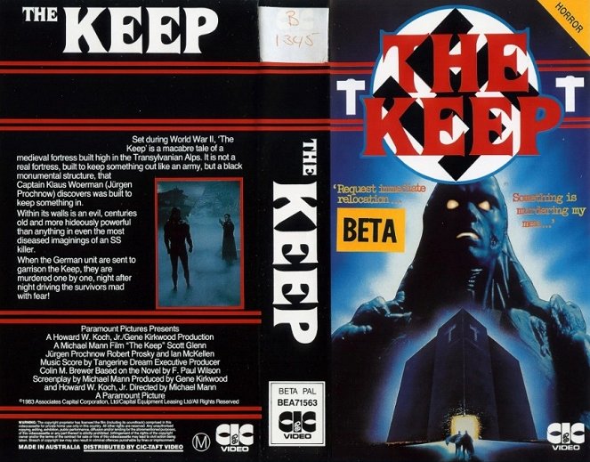 The Keep - Carátulas