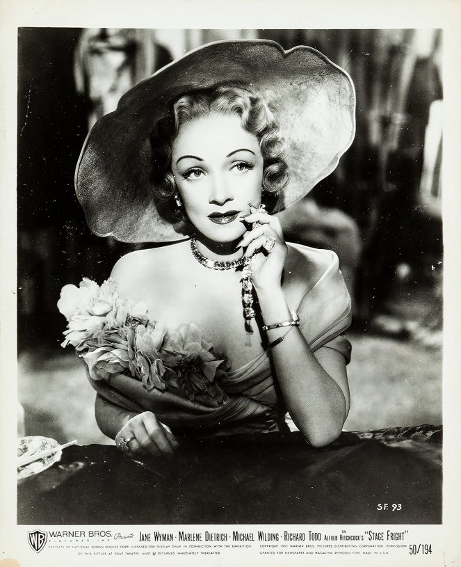 Le Grand Alibi - Cartes de lobby - Marlene Dietrich