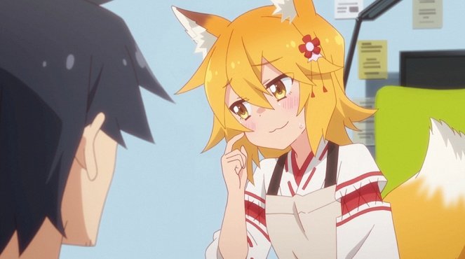 Sewajaki kicune no Senko-san - Naze kjúdžicu ni šigoto o senebanaran no dža!? - Z filmu