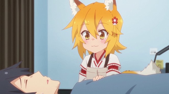 Sewajaki kicune no Senko-san - Naze kjúdžicu ni šigoto o senebanaran no dža!? - Z filmu