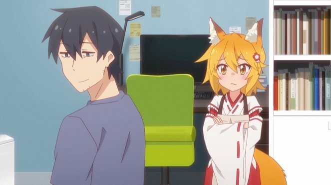 Sewajaki kicune no Senko-san - Naze kjúdžicu ni šigoto o senebanaran no dža!? - Filmfotók