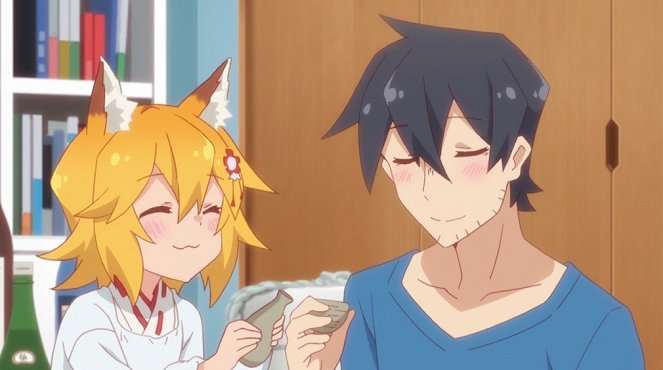 The Helpful Fox Senko-san - It's Going to Be a Rough Night - Photos