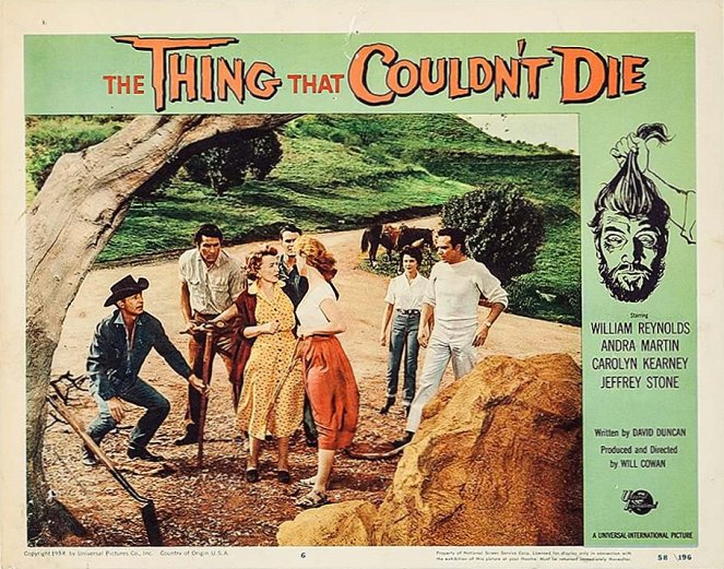 The Thing That Couldn't Die - Lobby Cards