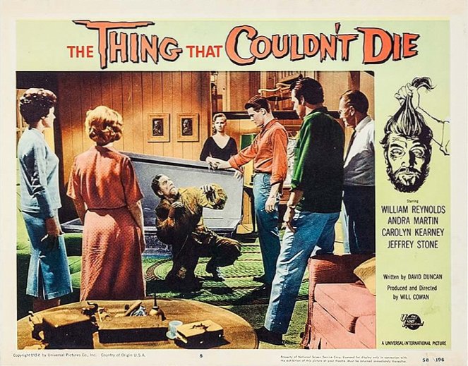 The Thing That Couldn't Die - Cartes de lobby