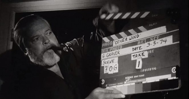 Al otro lado del viento - Del rodaje - Orson Welles