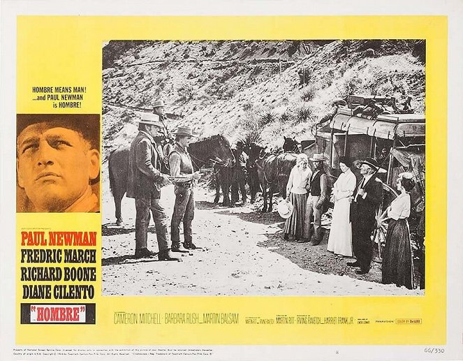 Hombre - Lobby Cards