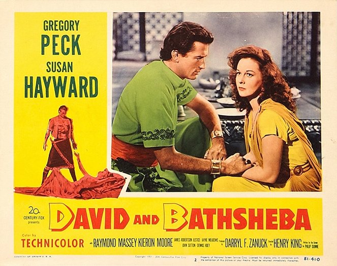 David and Bathsheba - Lobby karty