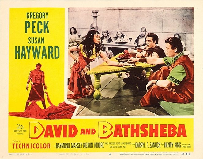 David and Bathsheba - Lobby karty
