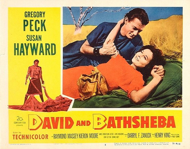 David and Bathsheba - Lobby Cards