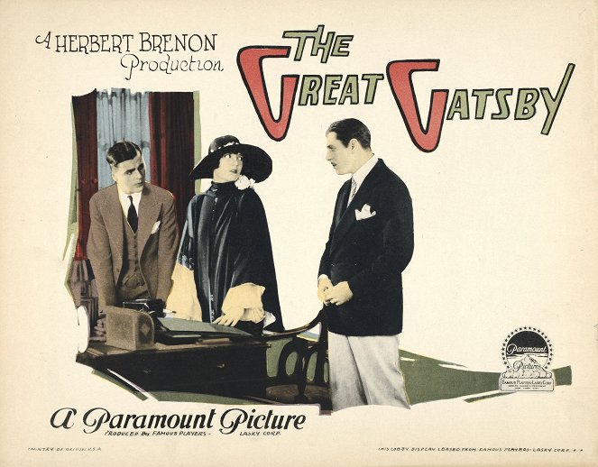 The Great Gatsby - Lobby karty - Neil Hamilton, Carmelita Geraghty, Warner Baxter