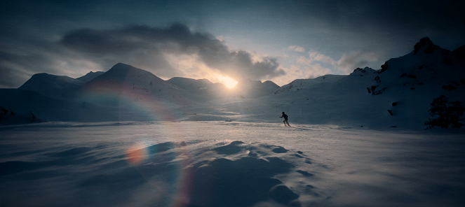 Døde menn går på ski - Filmfotos