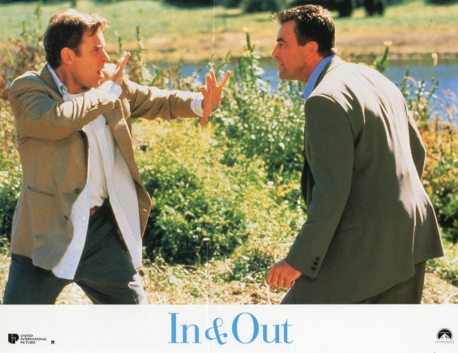 In & Out - Cartes de lobby - Kevin Kline, Tom Selleck