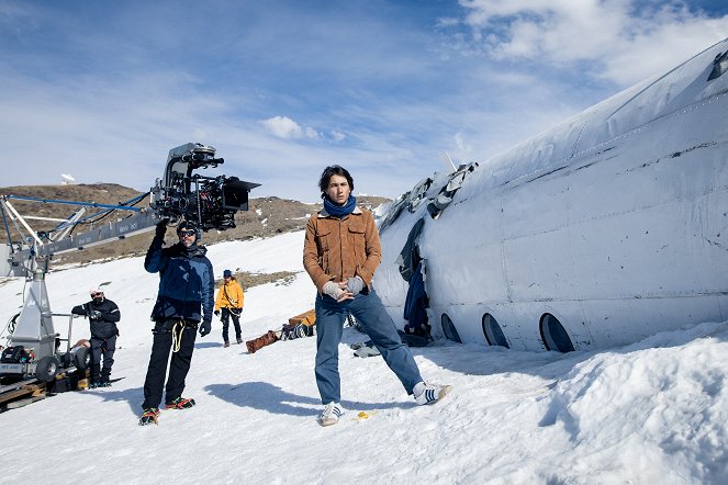 A Sociedade da Neve - De filmagens