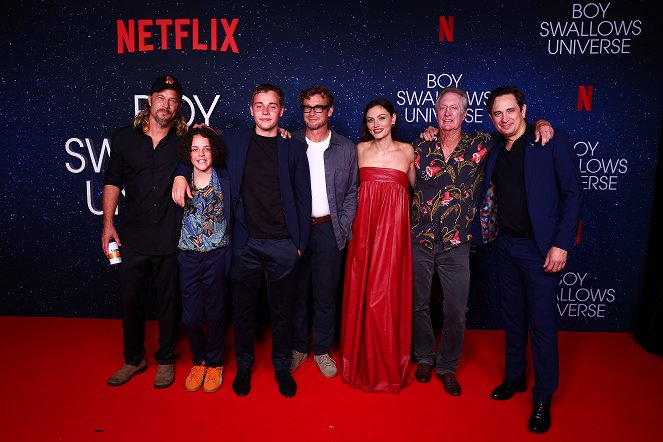 Kluk spolkne vesmír - Z akcí - Netflix global premiere of "Boy Swallows Universe" at New Farm Cinemas on January 09, 2024 in Brisbane, Australia