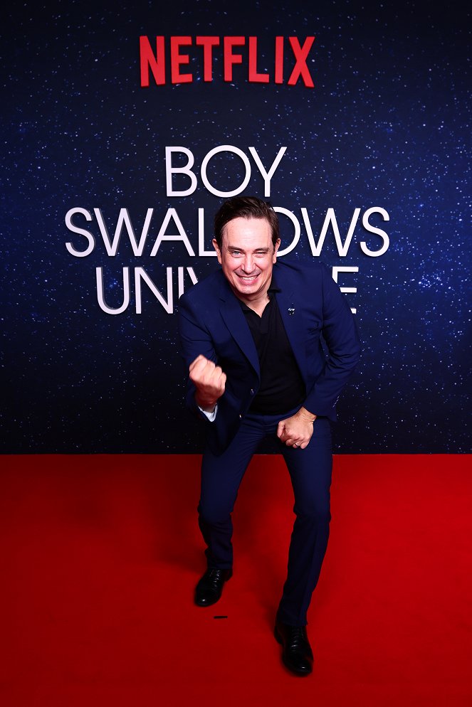 Kluk spolkne vesmír - Z akcií - Netflix global premiere of "Boy Swallows Universe" at New Farm Cinemas on January 09, 2024 in Brisbane, Australia