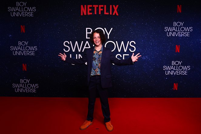 Kluk spolkne vesmír - Z akcí - Netflix global premiere of "Boy Swallows Universe" at New Farm Cinemas on January 09, 2024 in Brisbane, Australia