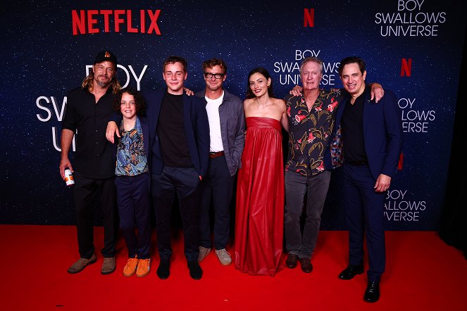 Kluk spolkne vesmír - Z akcí - Netflix global premiere of "Boy Swallows Universe" at New Farm Cinemas on January 09, 2024 in Brisbane, Australia