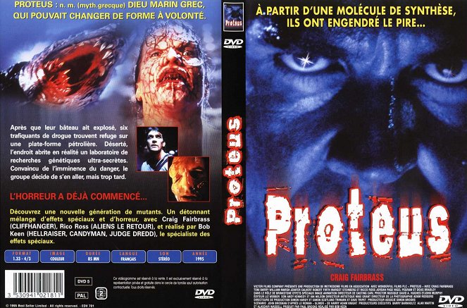 Proteus - O Mutante - Capas