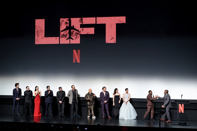 V letu - Z akcií - Netflix's LIFT Premiere Event at Jazz at Lincoln Center in New York City on January 08, 2024 in New York City