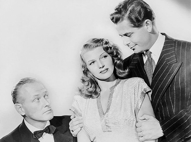 Gilda - Promoción - George Macready, Rita Hayworth, Glenn Ford