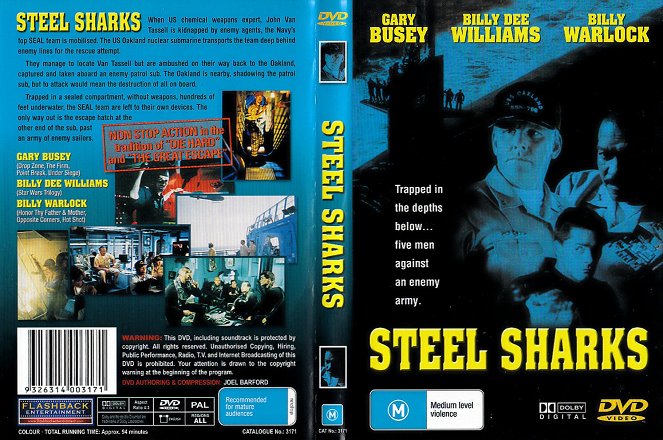 Steel Sharks - Carátulas