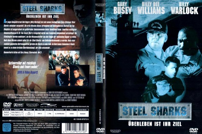 Steel Sharks - Borítók