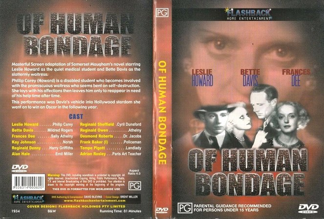 Of Human Bondage - Okładki