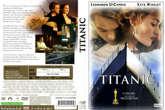 Titanic - Couvertures