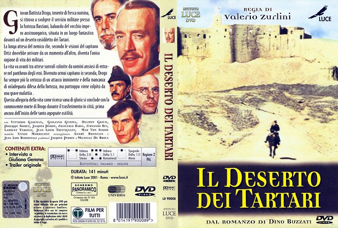 El desierto de los tártaros - Carátulas