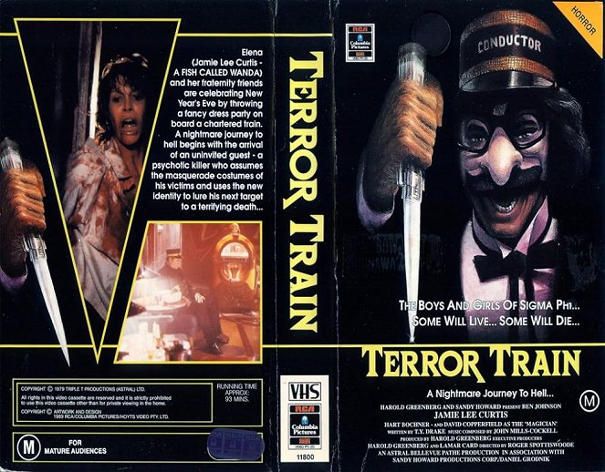Terror Train - Borítók