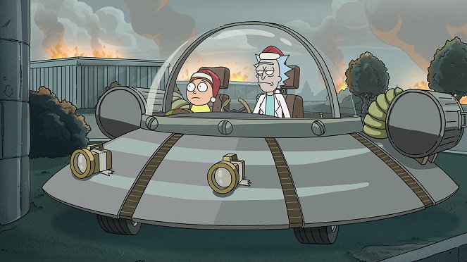 Rick and Morty - Rattlestar Ricklactica - Van film