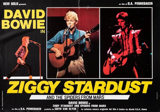 Ziggy Stardust & The Spiders from Mars: The Motion Picture - Vitrinfotók - David Bowie