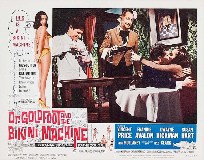 Dr. Goldfoot and the Bikini Machine - Lobby Cards