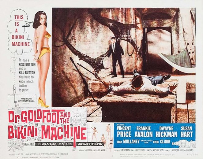Dr. Goldfoot and the Bikini Machine - Lobbykaarten