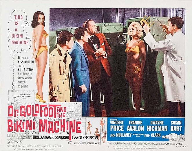 Dr. Goldfoot and the Bikini Machine - Mainoskuvat