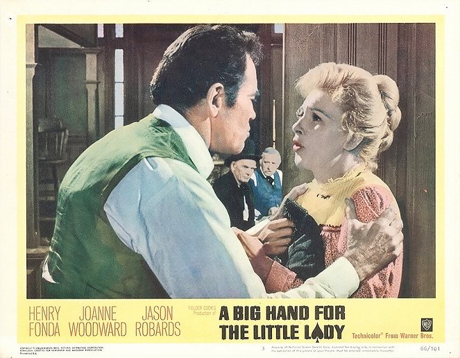 A Big Hand for the Little Lady - Lobby Cards