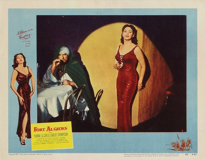 Fort Algiers - Lobby Cards