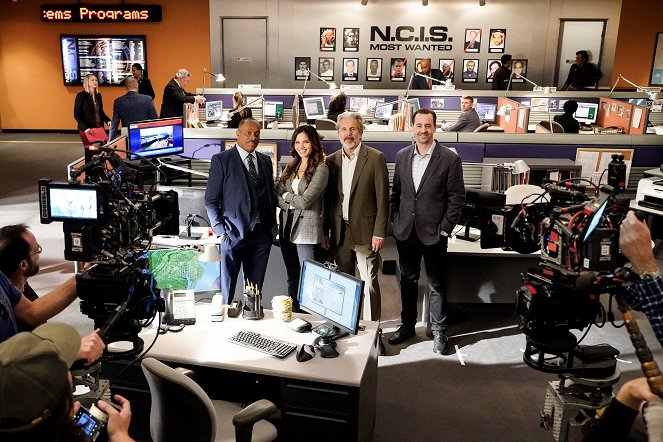 NCIS - Námorný vyšetrovací úrad - Algún día - Z nakrúcania - Rocky Carroll, Katrina Law, Gary Cole, Sean Murray