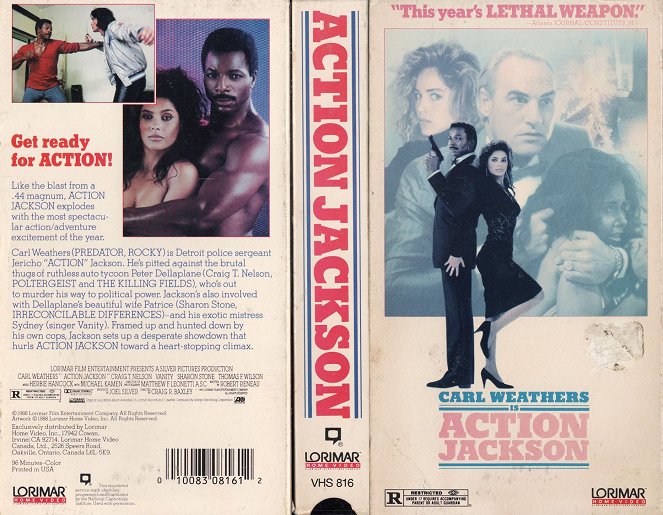 Acción Jackson - Carátulas