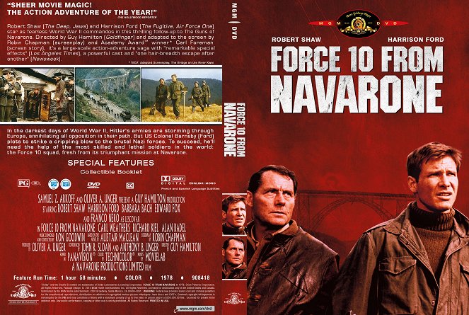 Fuerza 10 de Navarone - Carátulas