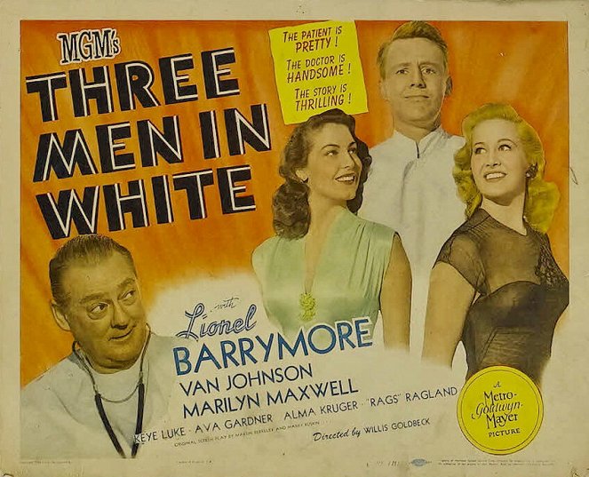 Three Men in White - Vitrinfotók