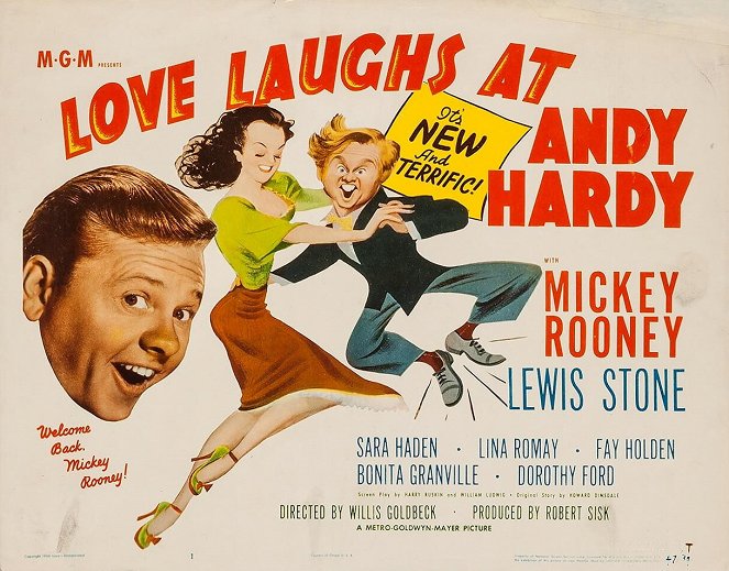 Love Laughs at Andy Hardy - Cartes de lobby