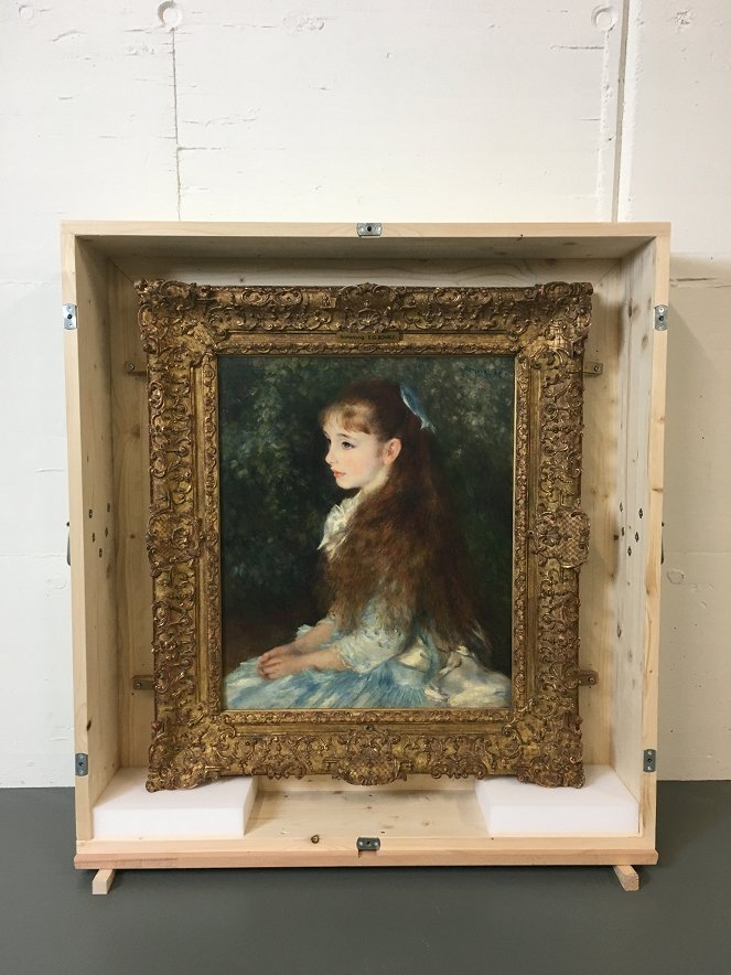 Passage des arts : Renoir et la petite fille au ruban bleu - De filmes