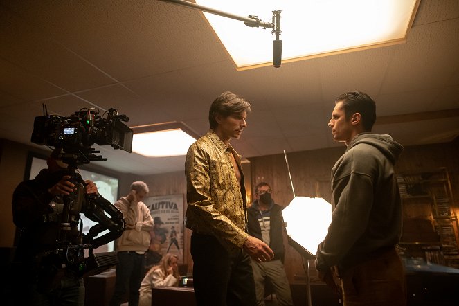 Nacho - Volver a empezar - De filmagens - Andrés Velencoso, Martiño Rivas