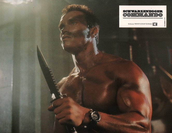 Commando - Fotocromos - Arnold Schwarzenegger