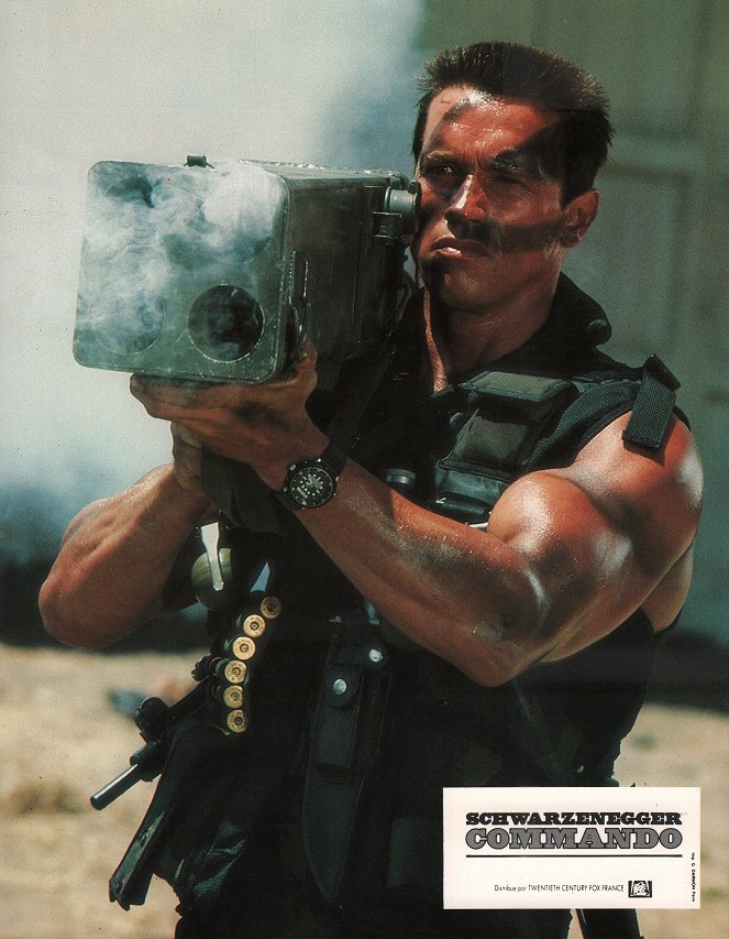 Commando - Fotocromos - Arnold Schwarzenegger