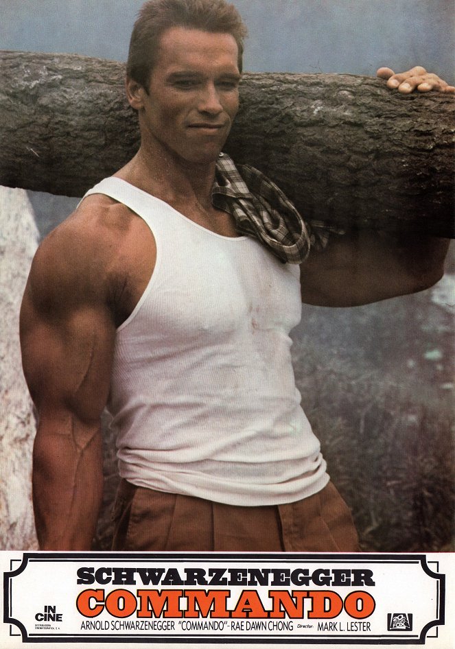 Kommandó - Vitrinfotók - Arnold Schwarzenegger