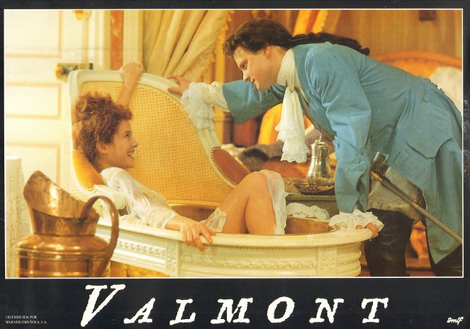 Valmont - Cartões lobby - Annette Bening, Colin Firth