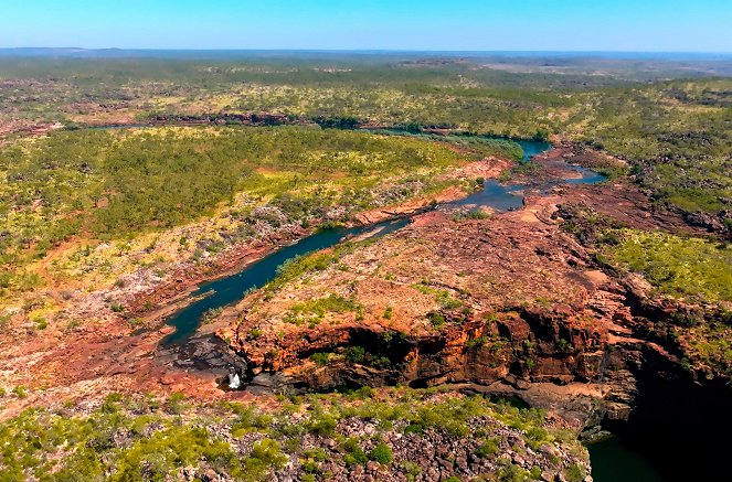 Unter Krokodilen - Westaustraliens Nationalpark Mitchell River - Van film